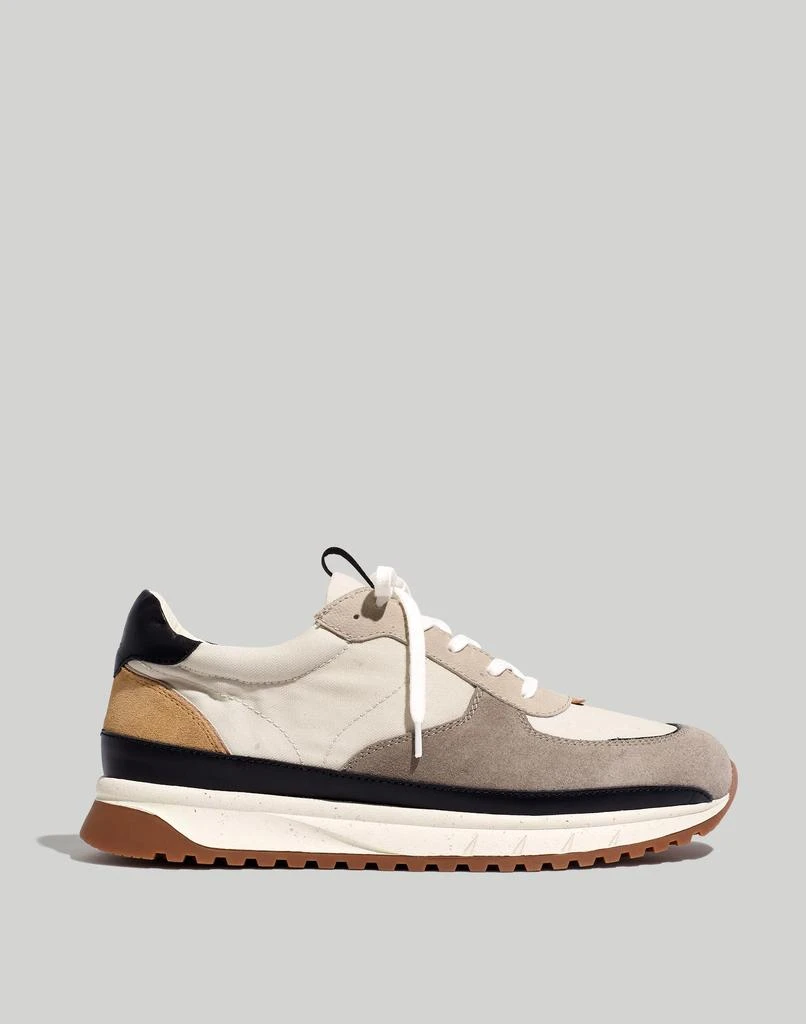 Madewell Kickoff Trainer Sneakers in (Re)sourced Canvas and Suede 1