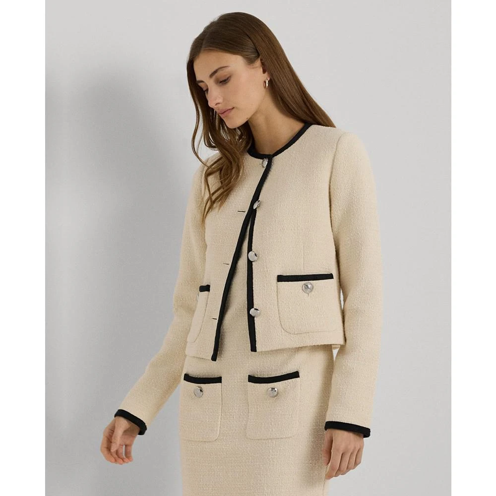 Lauren Ralph Lauren Women's Two-Tone Bouclé Jacket 1