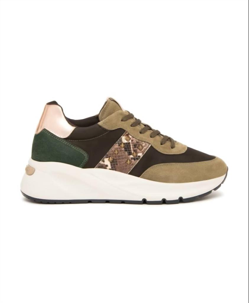 NeroGiardini Nerogiardini - Women's Bomber Verdone Sneakers