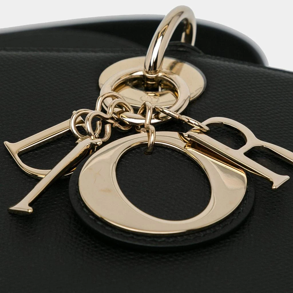 Dior Dior Black Large Grained Calfskin Lady Dior 9