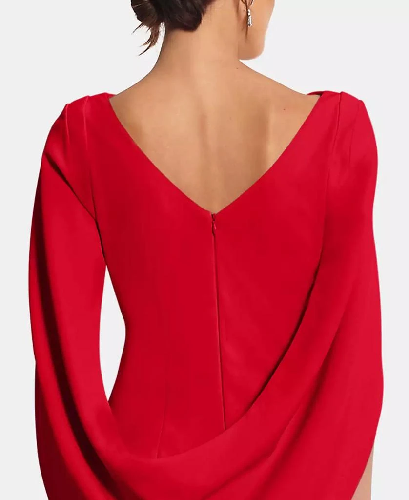 Betsy & Adam Caped Sheath Dress 4