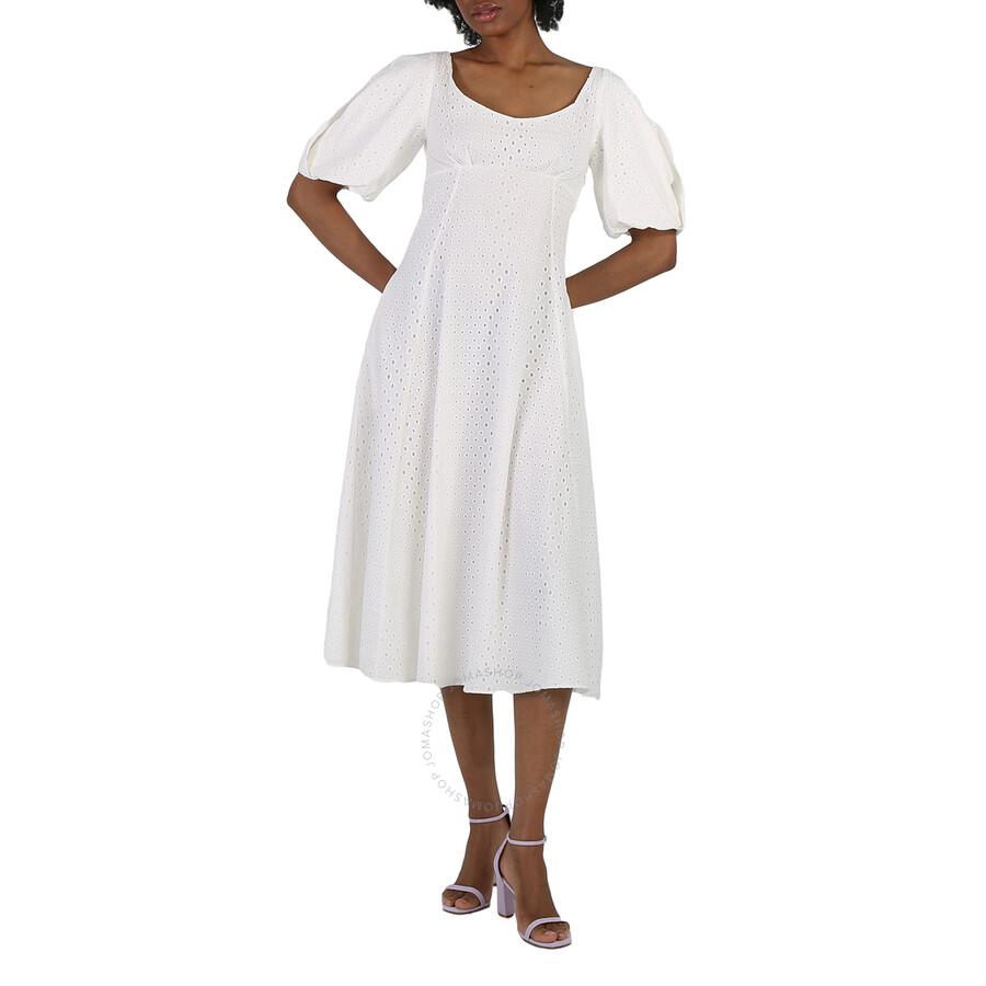 Kenzo Broderie-Anglaise Flared Dress - Dresses & Skirts