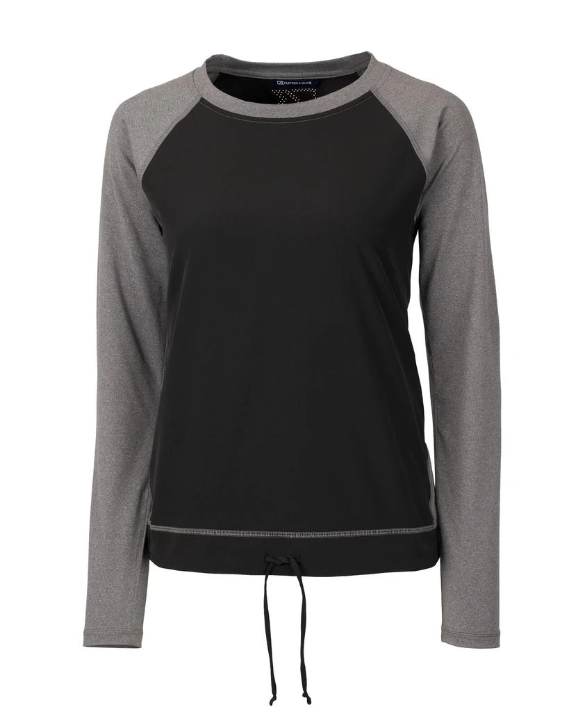 Cutter & Buck Response Lightweight Hybrid Womens Pullover Windbreaker 4