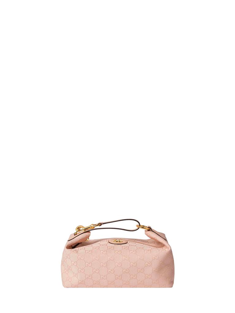 Gucci GUCCI | Pink Gucci Vanity medium top handle bag | Women | PZ