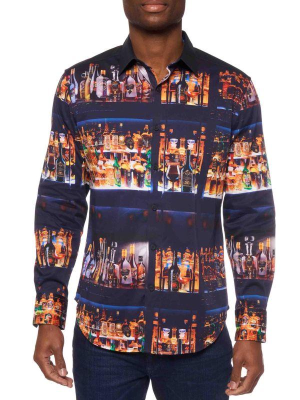 Robert Graham Whiskey In Jar Sport Shirt