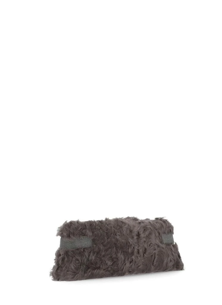 Brunello Cucinelli Brunello Cucinelli Monili Embellished Clutch Bag 3