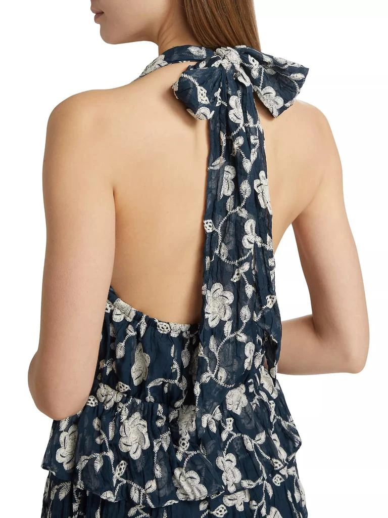 Ramy Brook Lily Genevieve Floral Maxi Dress 6