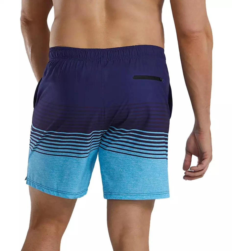 TYR Men's Skua Color Block Performance 7" Volley Shorts 2