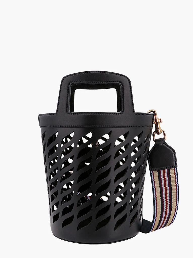 ETRO Perforated leather bucket bag  with shoulder strap 2