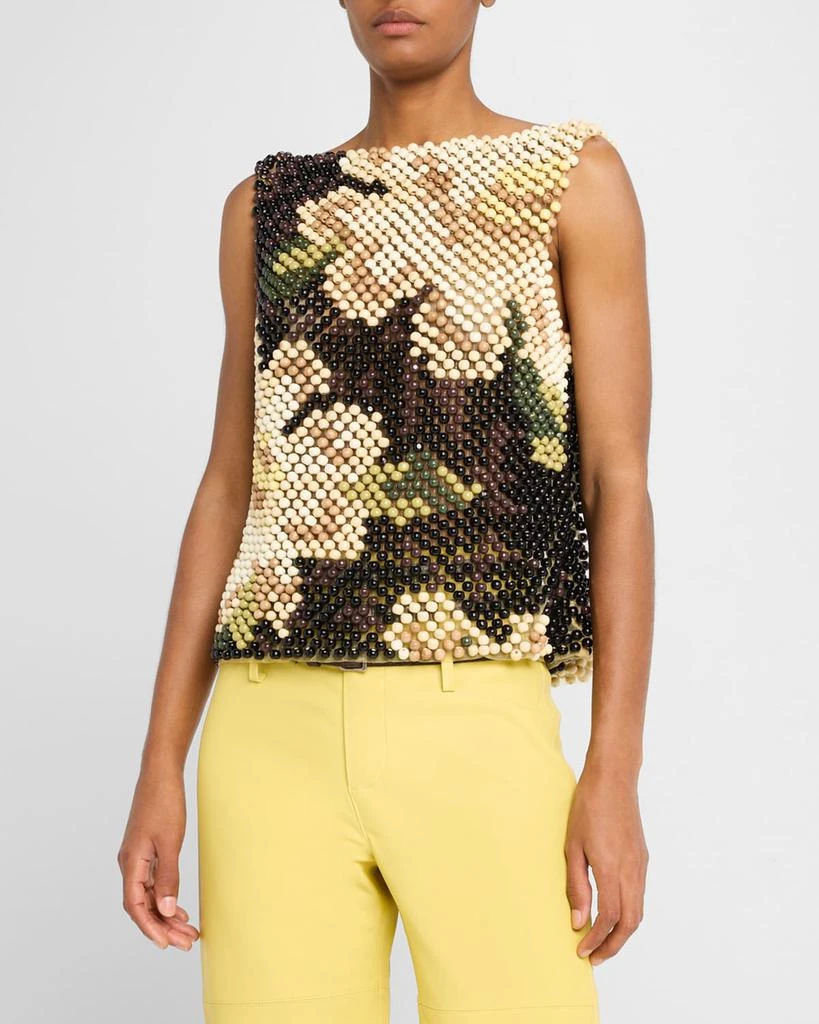 Wynn Hamlyn Floral Wooden Bead Top 4