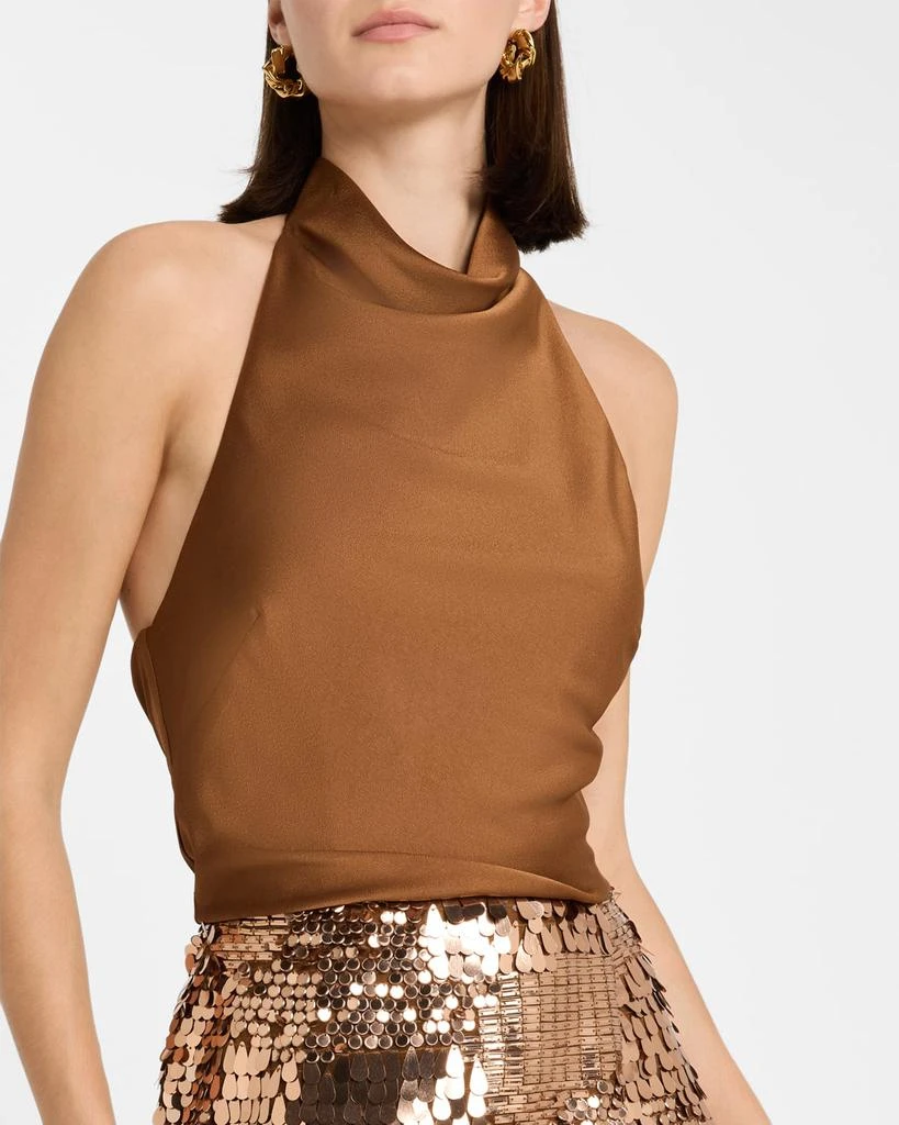 Liv Foster Sequin Combo Halter Mini Dress - Dresses & Skirts - Free  Shipping