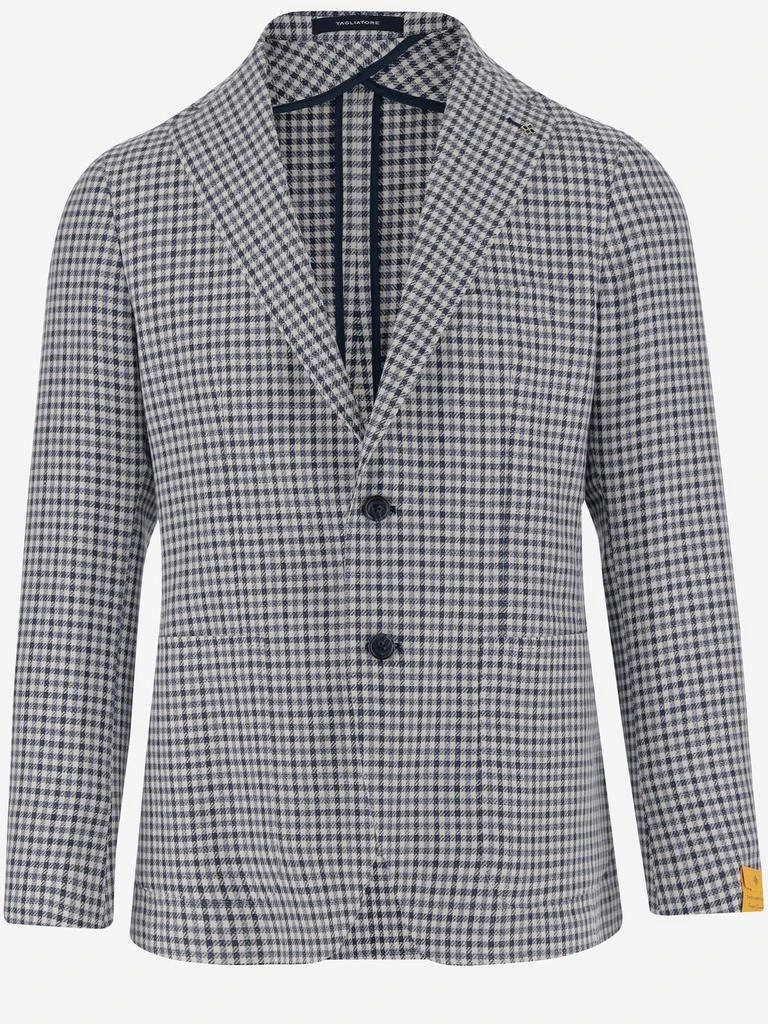 TAGLIATORE Tagliatore Check Blazer Jacket 3