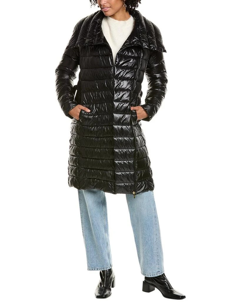 Via Spiga Belted Puffer Coat 1