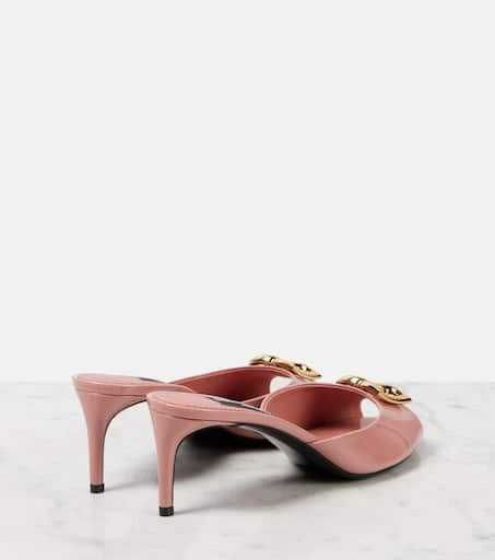 Dolce
Gabbana Keira DG 60 patent leather mules 2