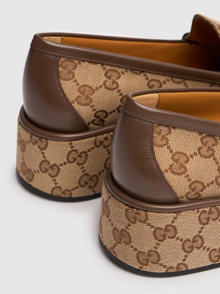 GUCCI Ilde Canvas Loafers 4