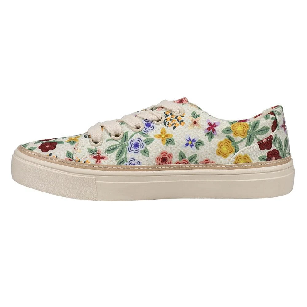 TOMS Alex Floral Lace Up Sneakers 3