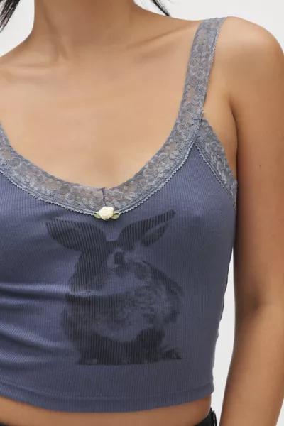 Kimchi Blue Kimchi Blue Remi Bunny Graphic Tank Top