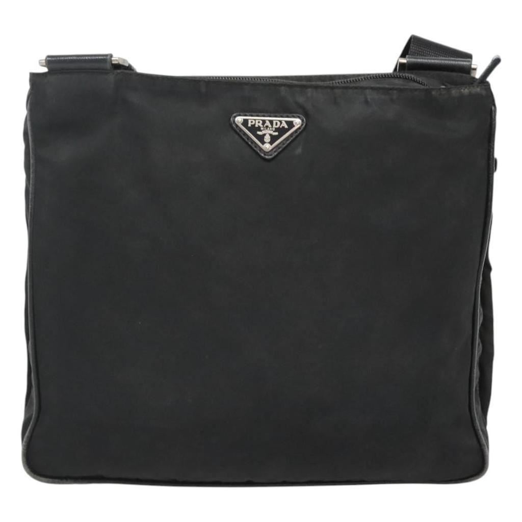 Prada Prada Embroidered Fabric Prada Symbole Crossbody Bag