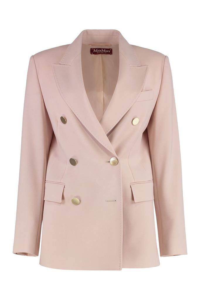 Max Mara EDICOLA DOUBLE-BREASTED WOOL BLAZER
