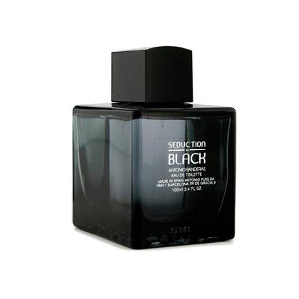 Antonio Banderas Seduction In Black for Men Eau de Toilette Spray 3.4 oz