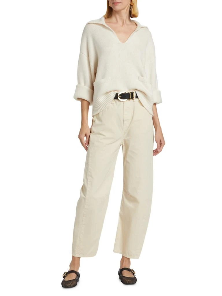 Rag & Bone Danica Wool &amp; Cashmere Polo Sweater 2