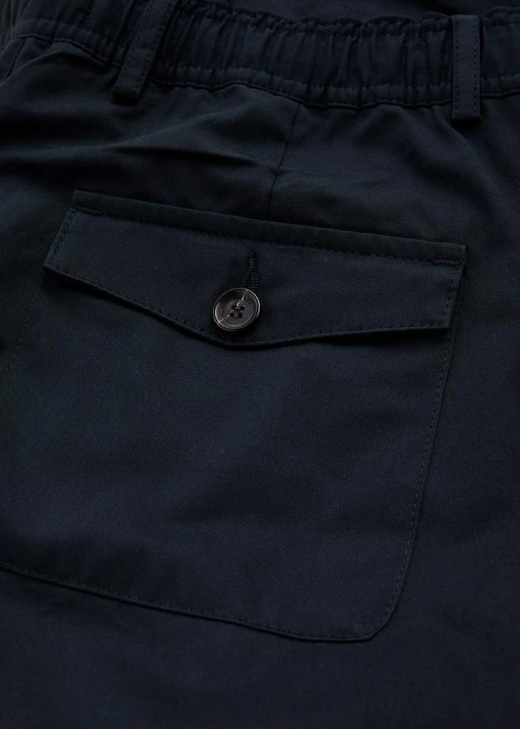 Oliver Spencer Drawstring cotton-twill trousers 5