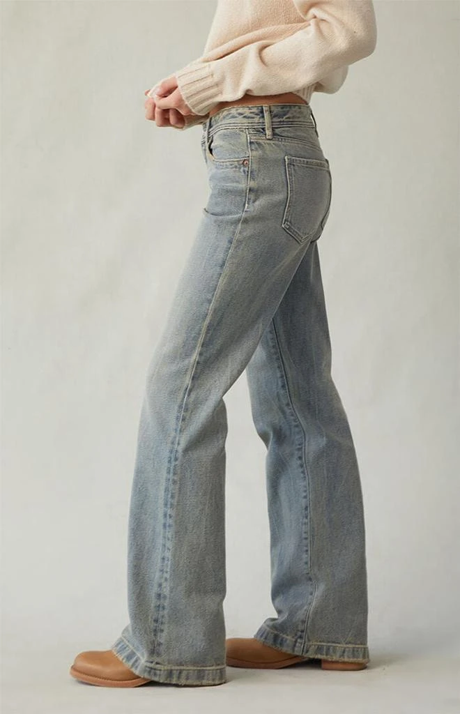 PacSun Jade Low Rise Bootcut Jeans Light Blue 3