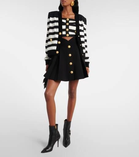 Balmain Eva leather ankle boots 2