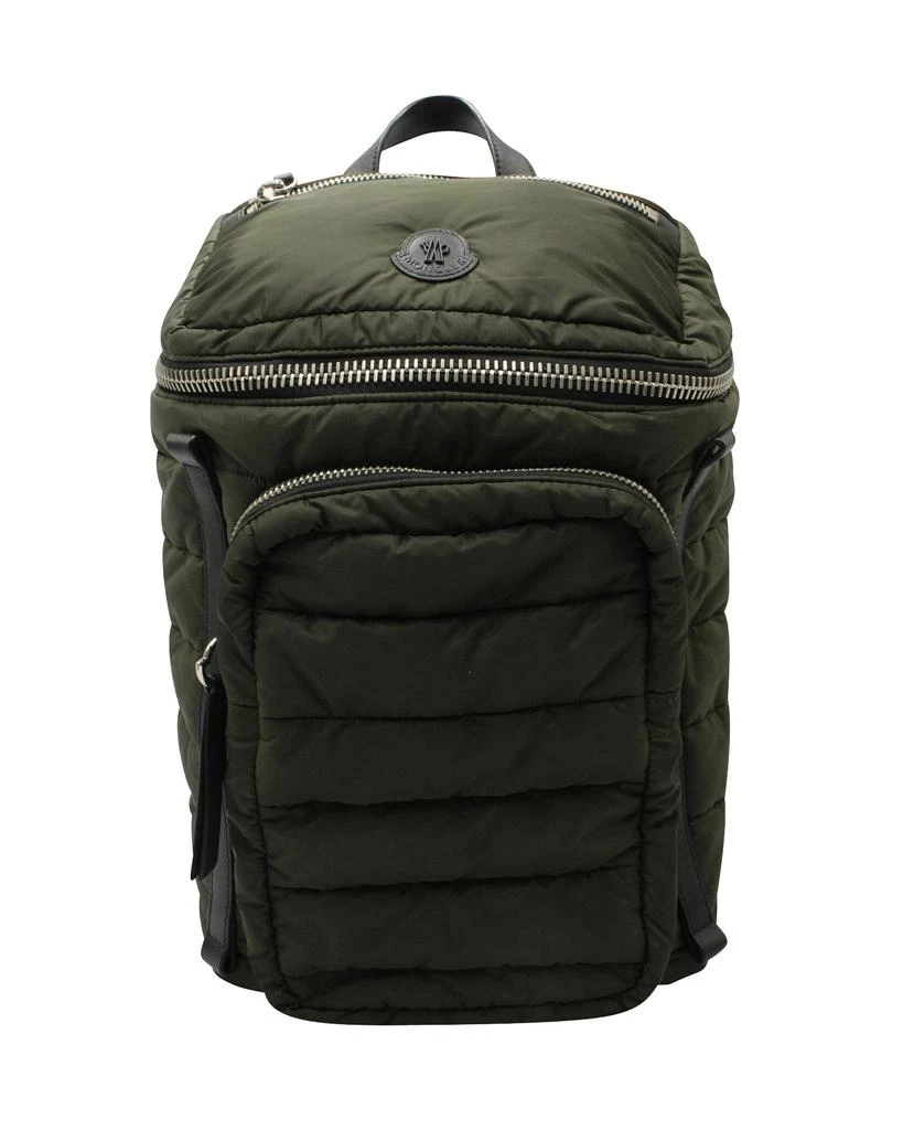 Moncler Moncler New Yannick Zaino Quilted Backpack in Green Nylon 2