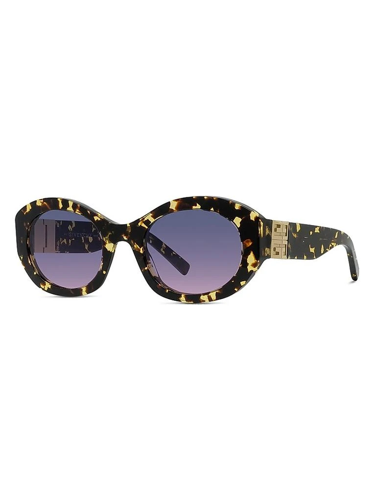 Givenchy 4G 52MM Oval Sunglasses - Accessories - Free  display picture 3