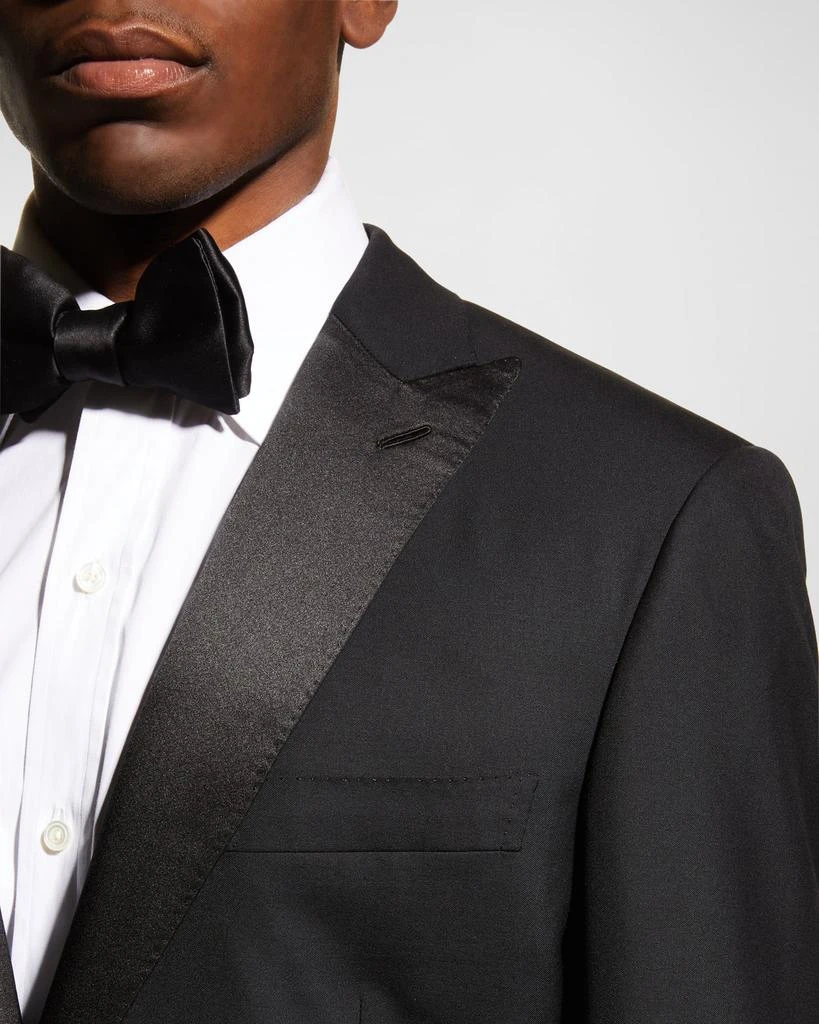 Brioni Men's Solid Wool Tuxedo 5