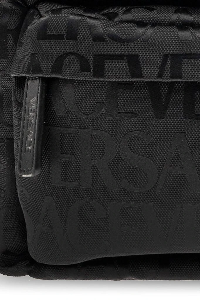 Versace Versace Logo-Printed Zipped Belt Bag 5