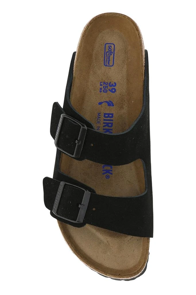Birkenstock Black suede Arizona slippers 3