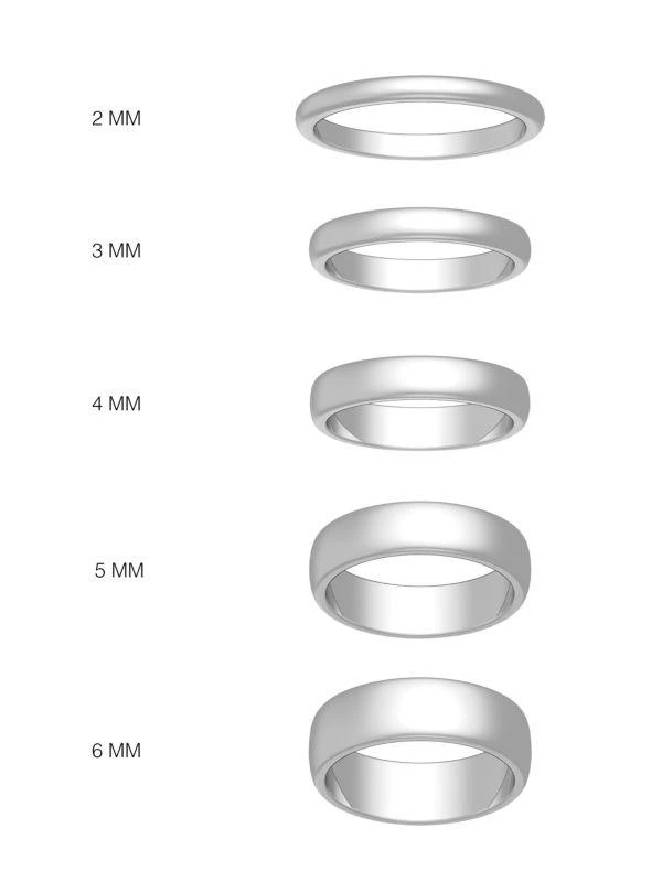 Saks Fifth Avenue Build Your Own Collection 14K White Gold Band Ring 3