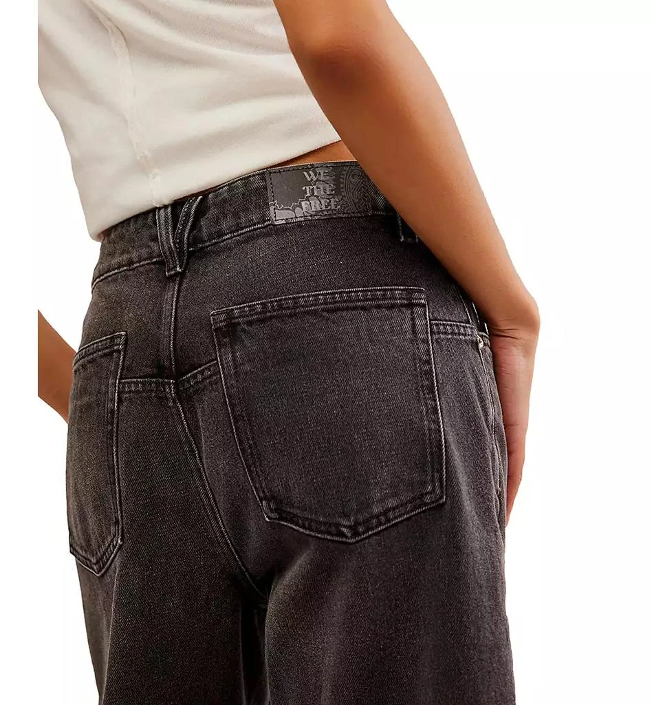 Free People Women's Deep Trance Dropped Barrel Jeans 5