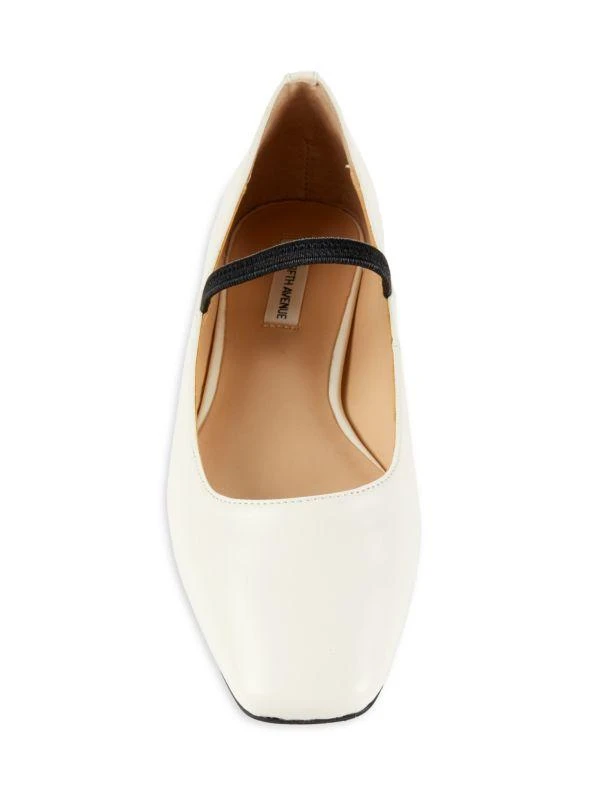 Saks Fifth Avenue Harper Leather Ballet Flats 5