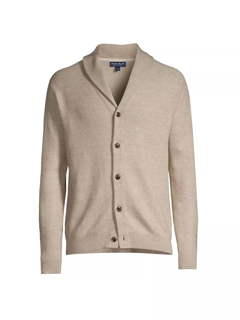 Peter Millar Crown Crafted Boothbay Shawl Cardigan Sweater 1