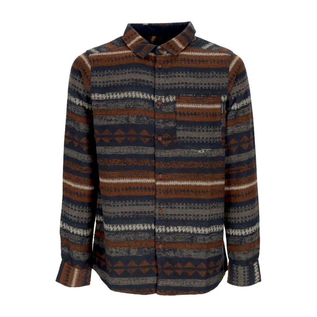 Iriedaily Santania Shirt Marine Men's Long Sleeve Shirt 1
