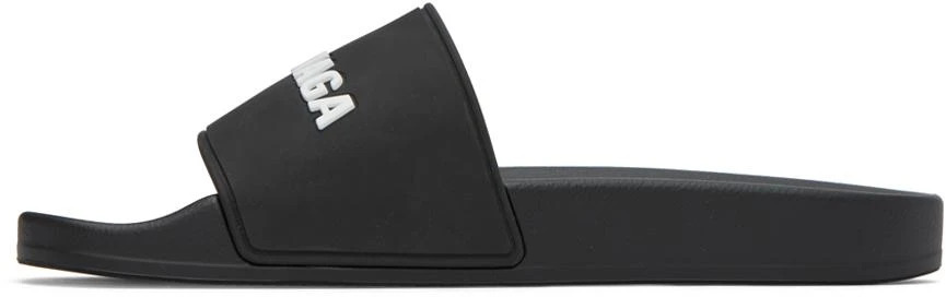 Balenciaga Black Pool Slides 3