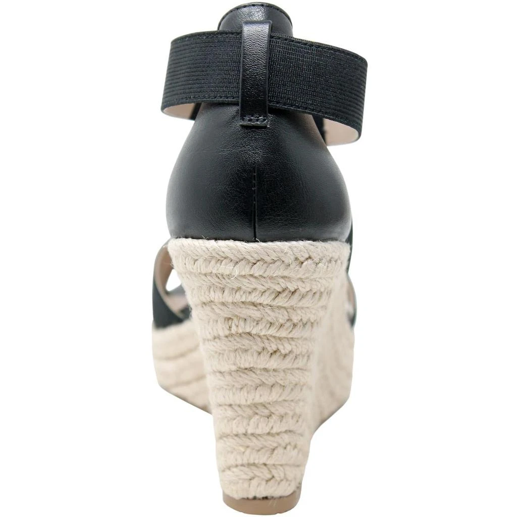 Charles David Lotto Womens Faux Leather Strappy Espadrilles 3