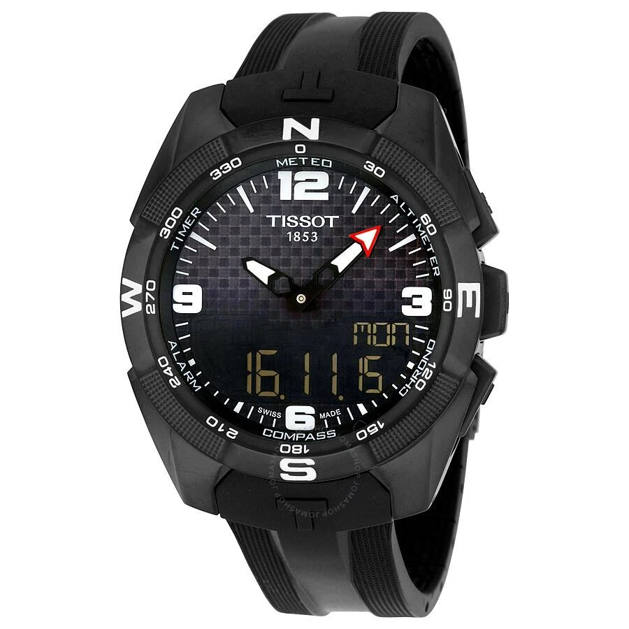 Tissot T-Touch Expert Solar Black Dial Men's Watch T0914204705701 1