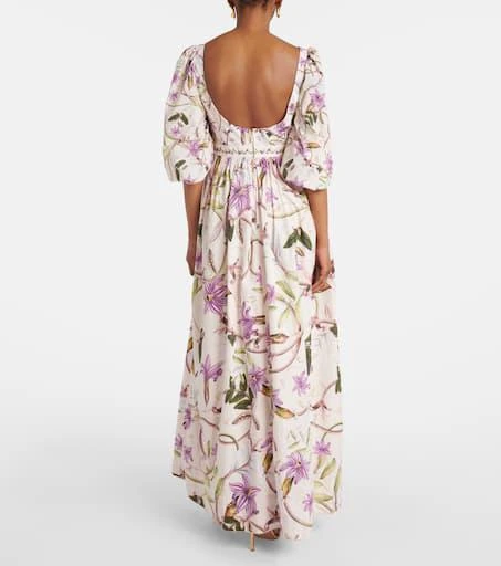Agua by Agua Bendita Viviane floral cotton maxi dress 3