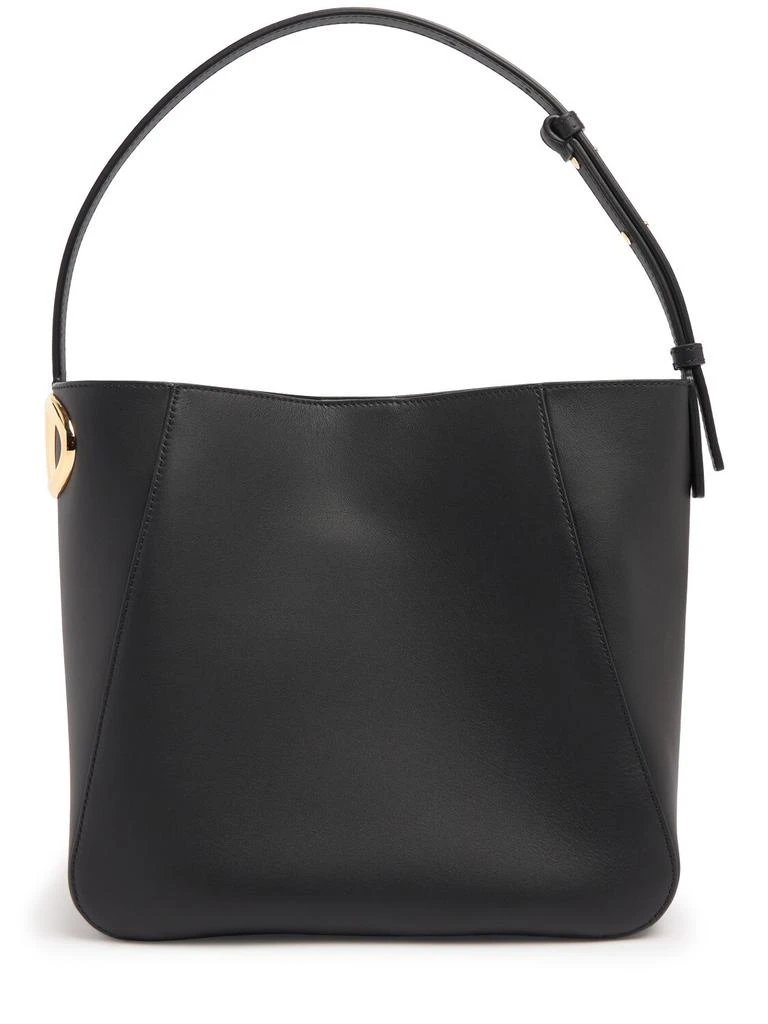 Valentino Side Vlogo Leather Bucket Bag 1