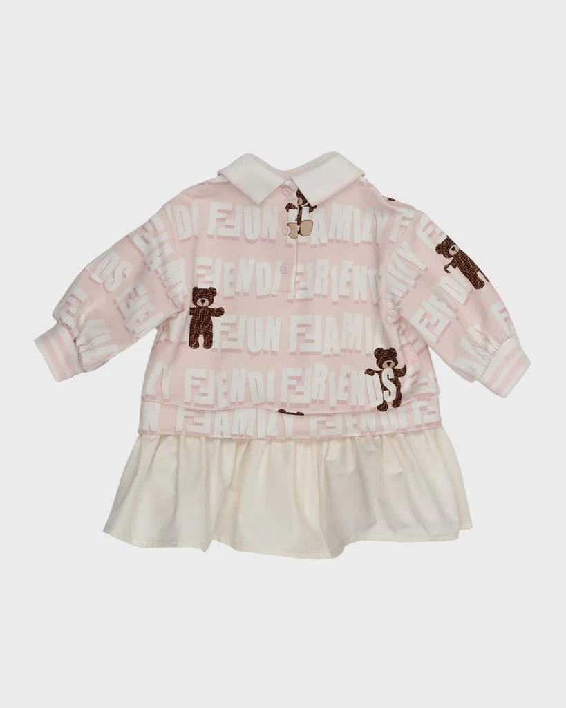 Fendi Girl's Printed Sweatshirt Dress, Size 6M-24M 2