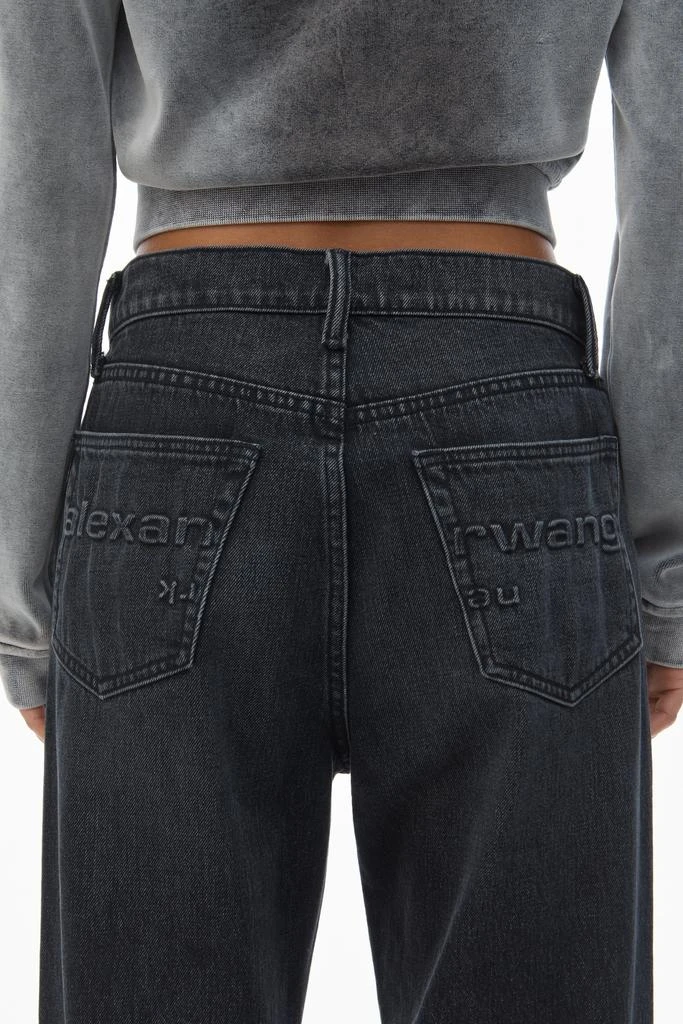 Alexander Wang EZ Mid Rise Jeans With Logo Pocket 5