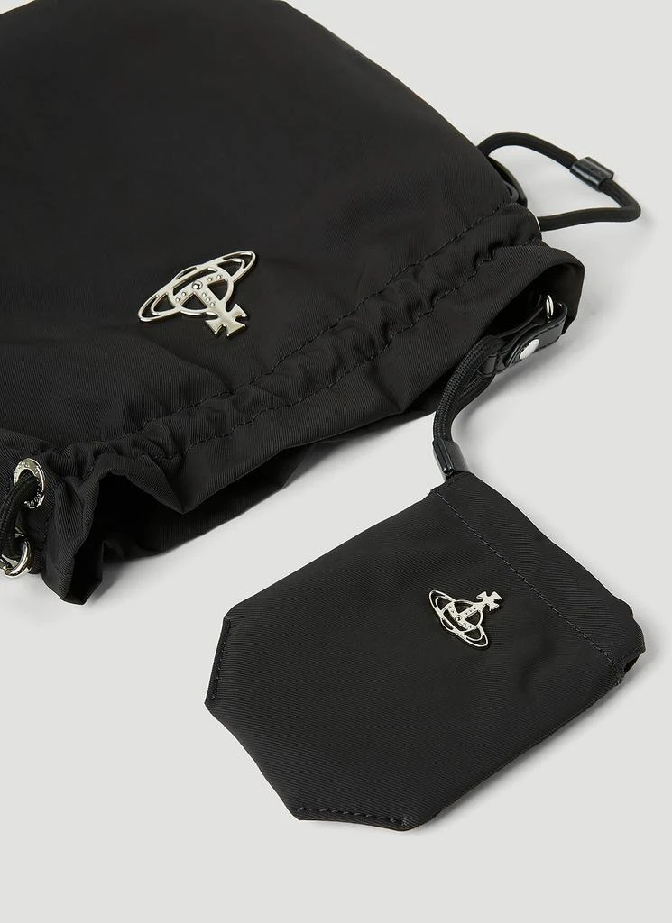 Vivienne Westwood Re Nylon Drawstring Pouch Bag 7