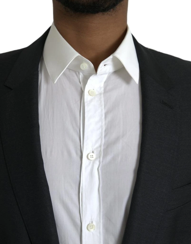 Dolce 
Gabbana Wool Notch SingleBreasted Coat Men
s Blazer 4