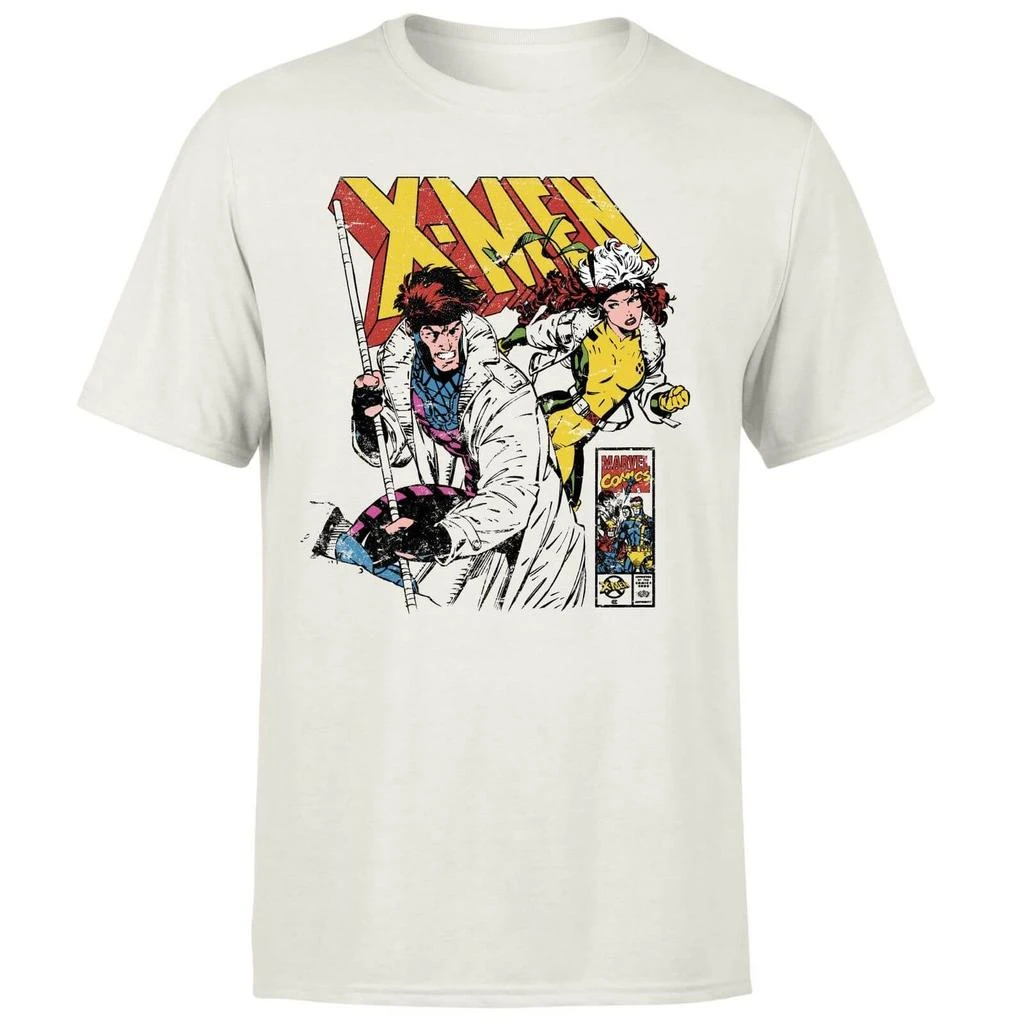 Original Hero X-Men Rogue And Gambit T-Shirt - Cream 1