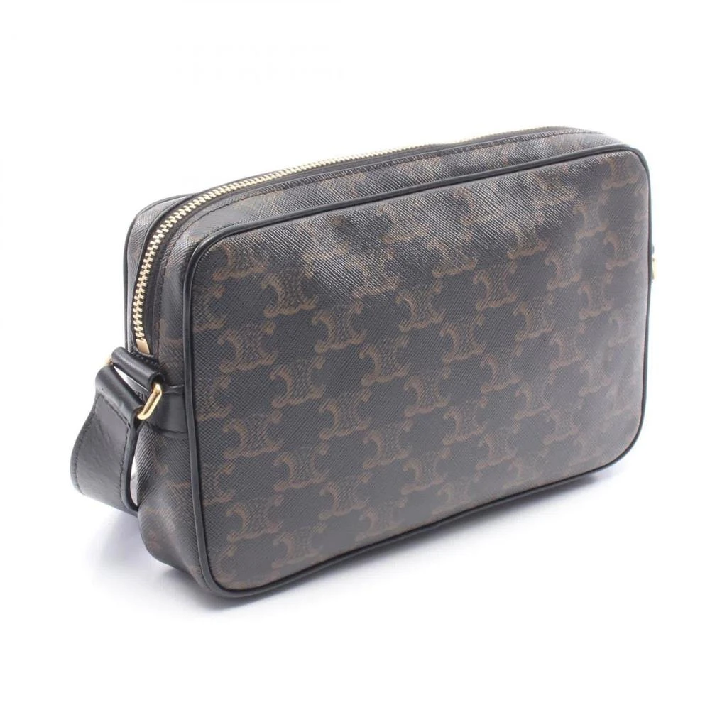 Celine Coated Canvas Leather Messenger Bag Shoulder Bag (Pre-Owned) 2