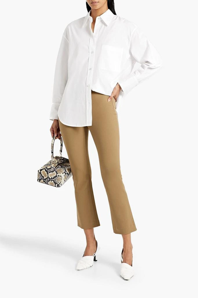 Vince Cropped crepe bootcut pants 2